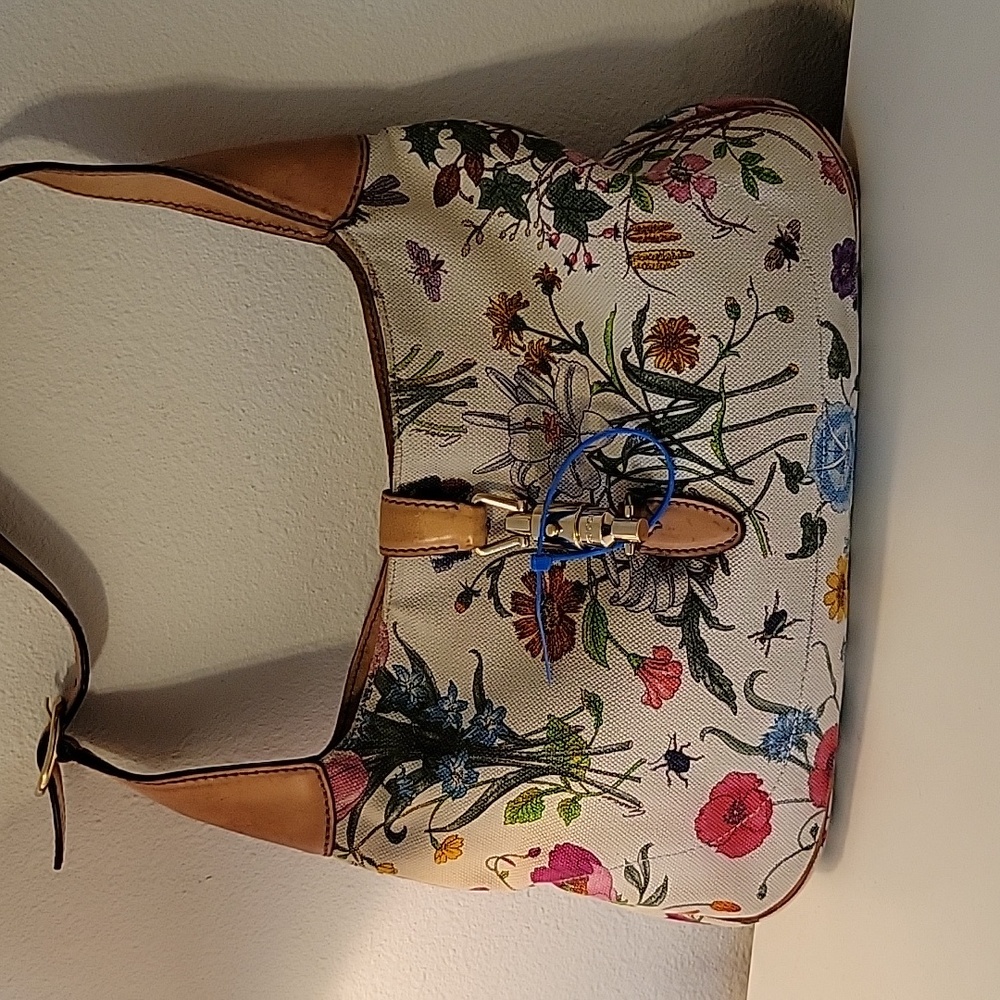 Gucci  Jackie floral hobo shoulder bag